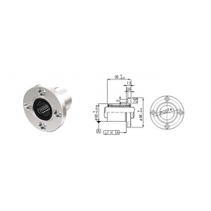 بلبرینگ خطی فلنج دار LMF40 ساخت کره
